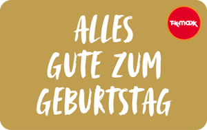 TK Maxx AT - DE Happy Birthday White LineArt